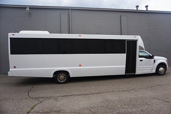 34-passenger party bus rentals